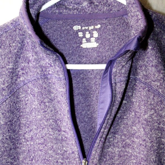 Purple Champion Fleece Jacket - Picture 3 of 5